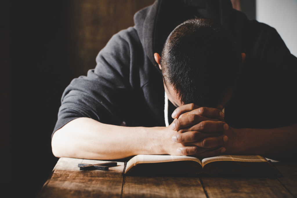 Praying while studying