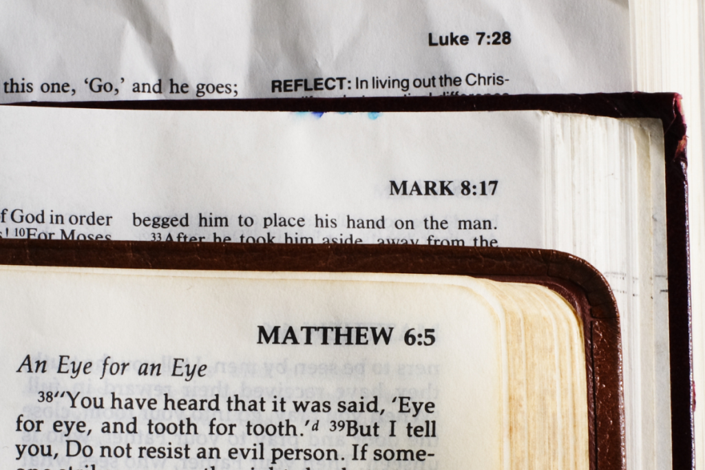 Matthew, Mark and Luke
