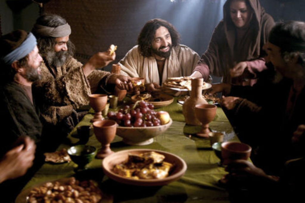 Sharing a Family Meal